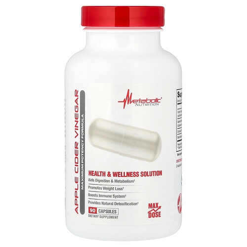 Metabolic Nutrition Apple Cider Vinegar 90 Capsules product image