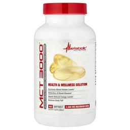 Metabolic Nutrition Mct 3000 90 Softgels 1 000 Mg Per Softgel