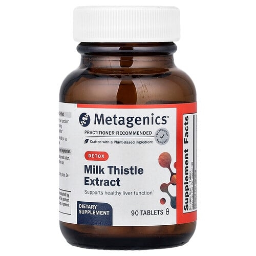 Metagenics Milk Thistle Extract 90 Tablets 112 Mg Per Tablet product image