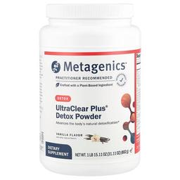 Metagenics Ultraclear Plus Detox Powder Vanilla 31 11 Oz 882 G