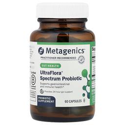 Metagenics Ultraflora Spectrum Probiotic 30 Billion Cfu 60 Capsules