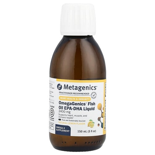 Metagenics Omegagenics Fish Oil Epa Dha Liquid Natural Lemon 5 Fl Oz 150 Ml product image