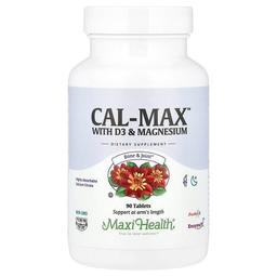 Maxi Health Cal Max With D3 Magnesium 90 Tablets