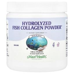 Maxi Health Hydrolyzed Fish Collagen Powder 5 46 Oz 155 G