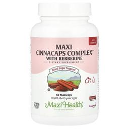 Maxi Health Maxi Cinnacaps Complex With Berberine 60 Maxicaps