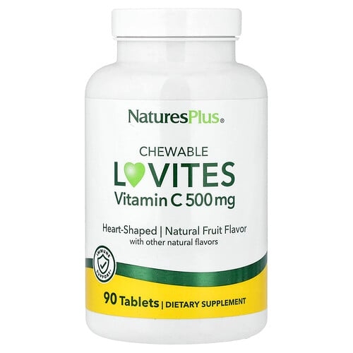 Naturesplus Chewable Lovites Vitamin C Natural Fruit 90 Tablets product image