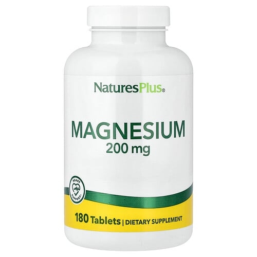 Naturesplus Magnesium 200 Mg 180 Tablets product image