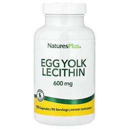 Naturesplus Egg Yolk Lecithin 180 Capsules 300 Mg Per Capsule