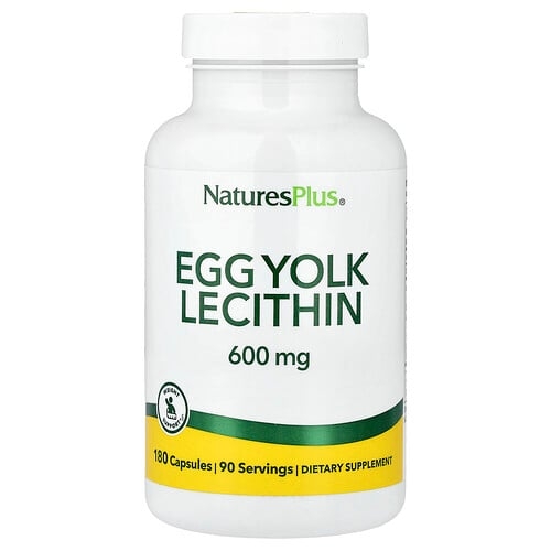 Naturesplus Egg Yolk Lecithin 180 Capsules 300 Mg Per Capsule product image