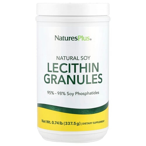Naturesplus Natural Soy Lecithin Granules 0 74 Lb 337 5 G product image