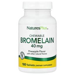 Naturesplus Chewable Bromelain Pineapple 40 Mg 180 Tablets