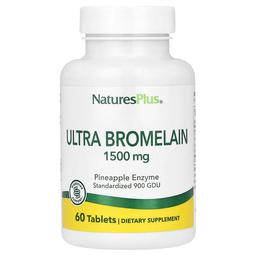 Naturesplus Ultra Bromelain 1 500 Mg 60 Tablets
