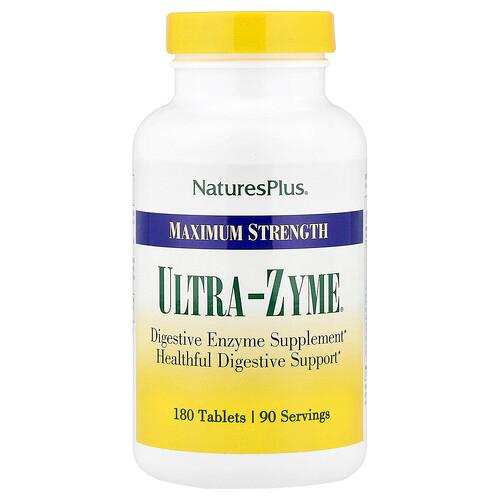 ๋ค์ด์ณ์ค ํ๋ฌ์ค NaturesPlus, Ultra-Zymeยฎ, ์ต๋ ๊ฐ๋, 180์ product image