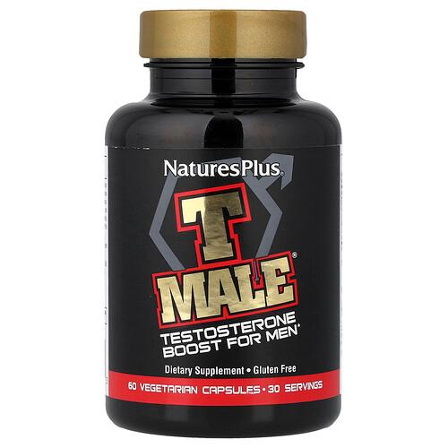 Naturesplus T Male Testosterone Boost For Men 60 Vegetarian Capsules product image