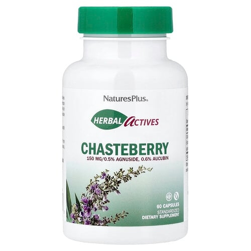 Naturesplus Herbal Actives Chasteberry 150 Mg 60 Capsules product image