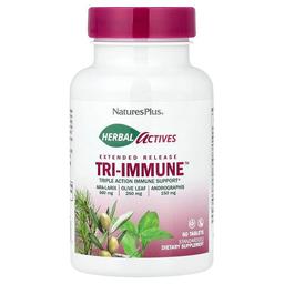 Naturesplus Herbal Actives Extended Release Tri Immune 60 Tablets