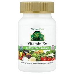 Naturesplus Source Of Life Garden Vitamin K2 60 Vegan Capsules