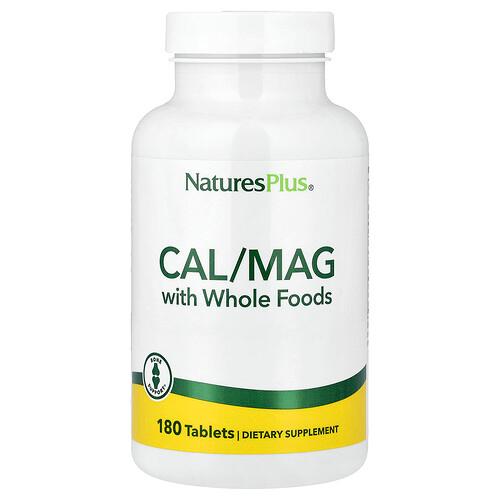 Naturesplus Cal Mag With Whole Foods 180 Tablets product image
