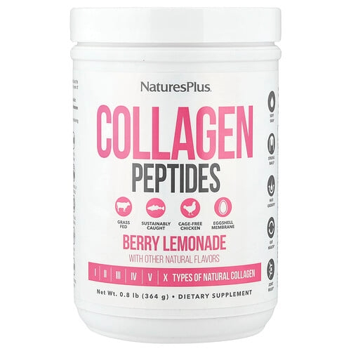 Naturesplus Collagen Peptides Berry Lemonade 0 8 Lbs 364 G product image