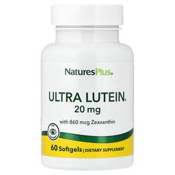 Naturesplus Ultra Lutein 20 Mg 60 Softgels
