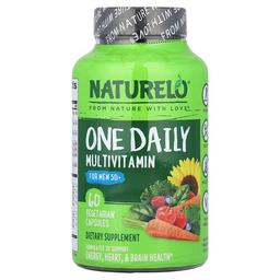 Naturelo One Daily Multivitamin For Men 50 60 Vegetarian Capsules
