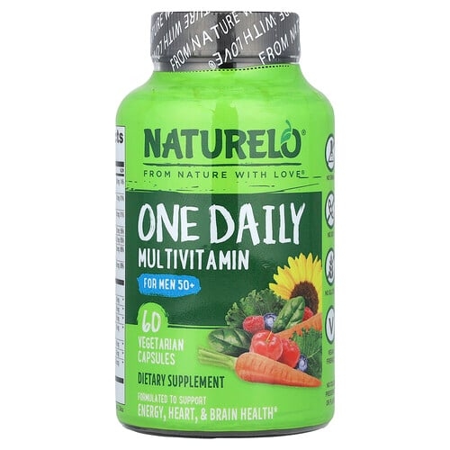 Naturelo One Daily Multivitamin For Men 50 60 Vegetarian Capsules product image