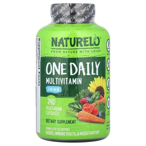 Naturelo One Daily Multivitamin For Men 240 Vegetarian Capsules product image