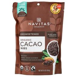 Navitas Organics Organic Cacao Nibs Unsweetened 16 Oz 454 G