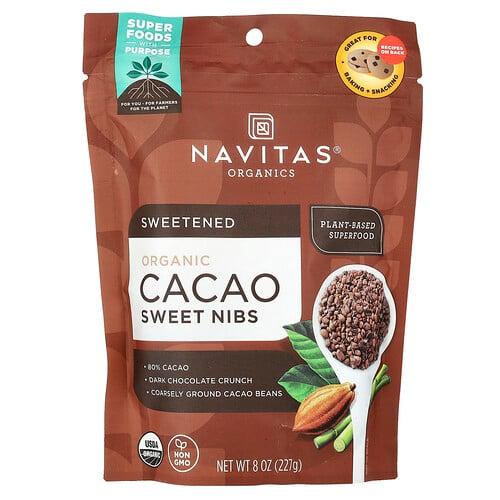 나비타스 오가닉스 Navitas Organics, 유기농 카카오 스위트 닙스, 227g(8oz) product image