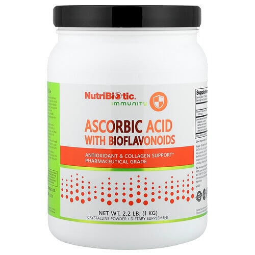 Nutribiotic Immunity Ascorbic Acid With Bioflavonoids 2 2 Lb 1 Kg product image
