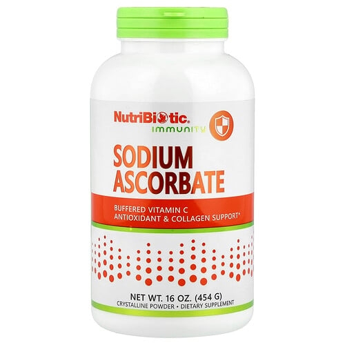 Nutribiotic Immunity Sodium Ascorbate Crystalline Powder 16 Oz 454 G product image