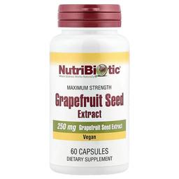 Nutribiotic Grapefruit Seed Extract Maximum Strength 250 Mg 60 Capsules