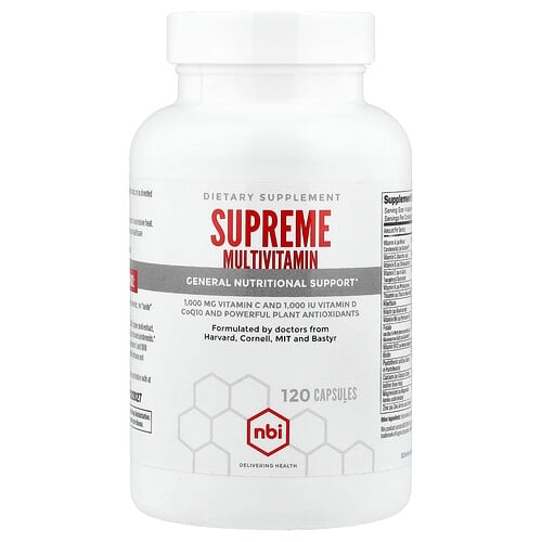 Nbi Supreme Multivitamin 120 Capsules product image