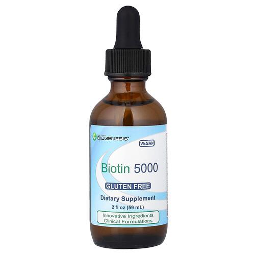 Nutra Biogenesis Biotin 5000 2 Fl Oz 59 Ml product image
