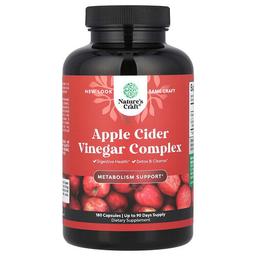 Nature S Craft Apple Cider Vinegar Complex 180 Capsules