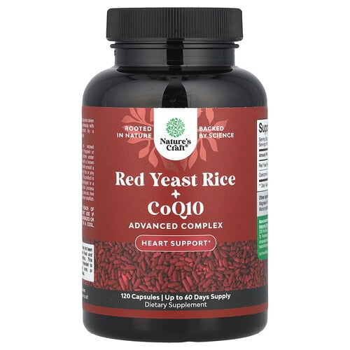 Nature S Craft Red Yeast Rice Coq10 120 Capsules product image