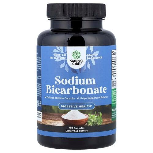 네이처스 크래프트 Nature's Craft, 소듐바이카보네이트, 캡슐 120정(캡슐 1정당 650mg) product image