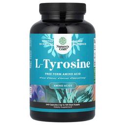 Nature S Craft L Tyrosine 240 Capsules 500 Mg Per Capsule
