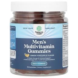 Nature S Craft Men S Multivitamin Gummies Lemon Pineapple 90 Gummies