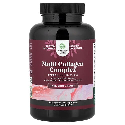 Nature S Craft Multi Collagen Complex 120 Capsules product image
