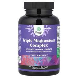 Nature S Craft Triple Magnesium Complex 120 Capsules 133 Mg Per Capsule