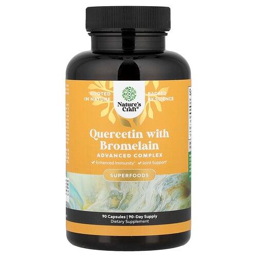 Nature S Craft Quercetin With Bromelain 90 Capsules product image