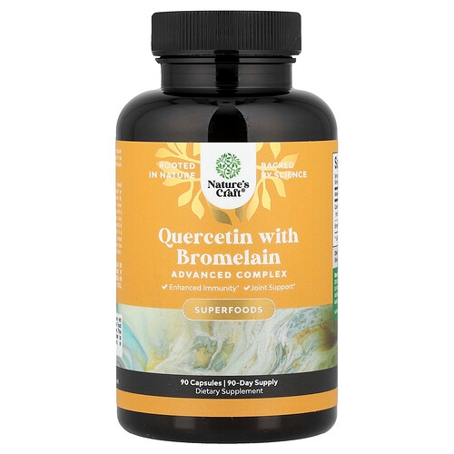 Nature S Craft Quercetin With Bromelain 90 Capsules product image