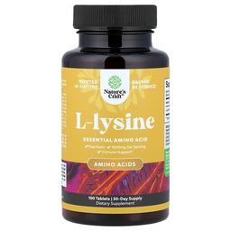 Nature S Craft L Lysine 100 Tablets 500 Mg Per Tablet