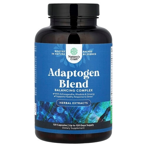 Nature S Craft Adaptogen Blend 120 Capsules product image