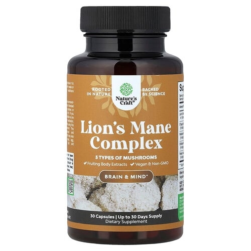 Nature S Craft Lion S Mane Complex 30 Capsules product image