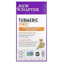 New Chapter Turmeric Force 120 Vegetarian Capsules