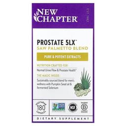 New Chapter Prostate 5lx 180 Vegetarian Capsules