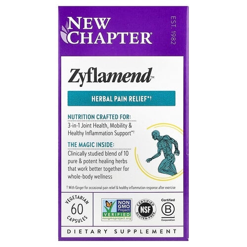 New Chapter Zyflamend 60 Vegetarian Capsules product image