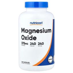 Nutricost Magnesium Oxide 375 Mg 240 Capsules